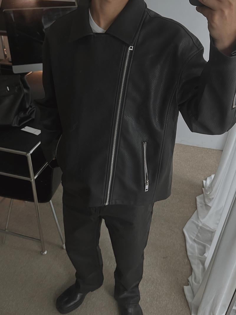 ASCLO Coating Bootcut Pants