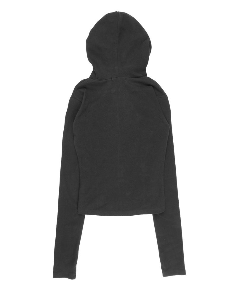  LINE HOOD HALF ZIP-UP
