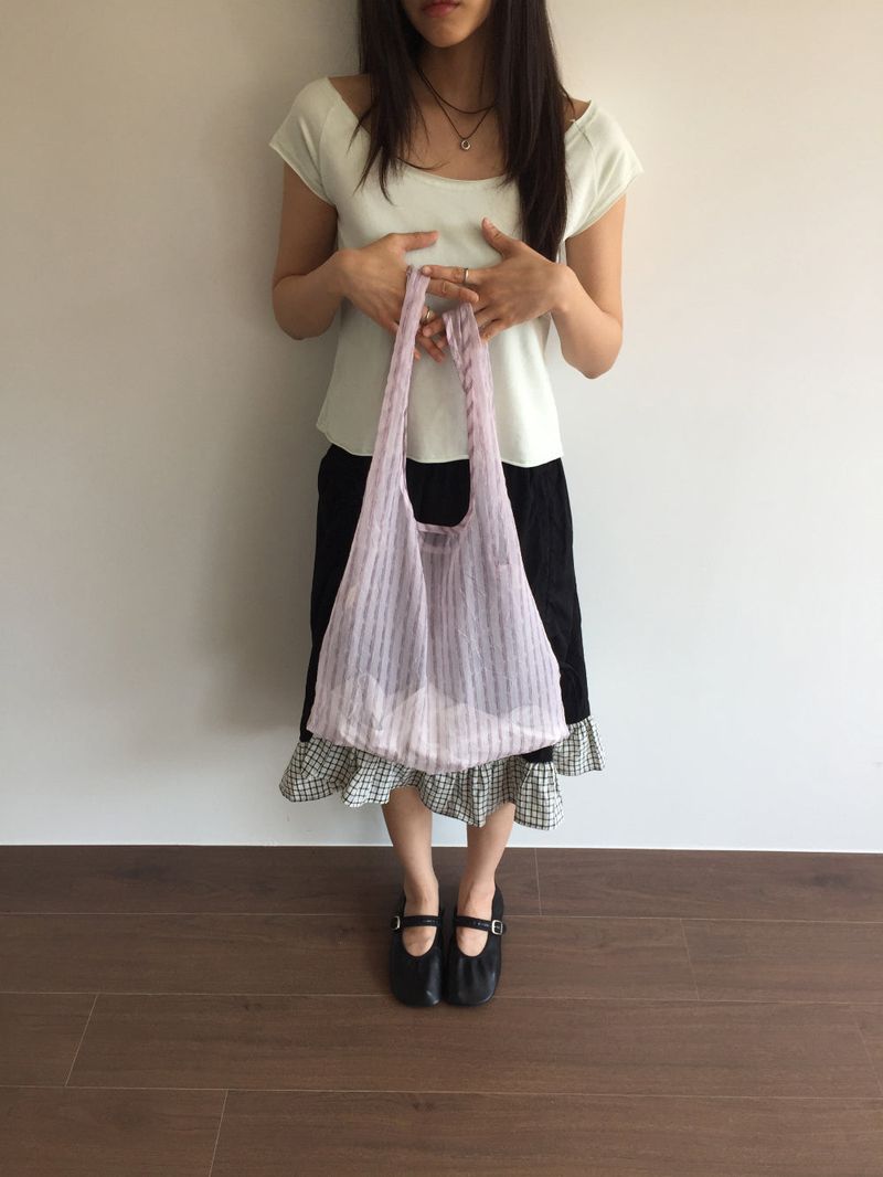 DUGGY(ダギー)の「Clear Stripe Shoulder Bag (3color)(Bags)」