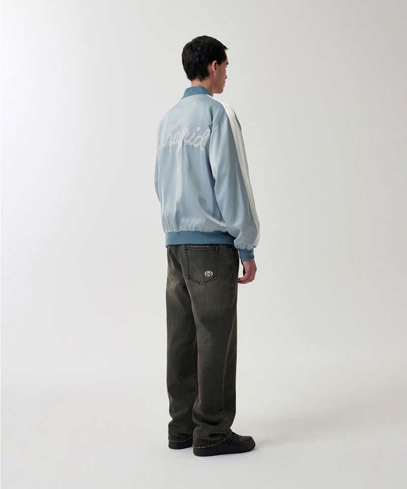 ROPE LOGO SATIN JACKET