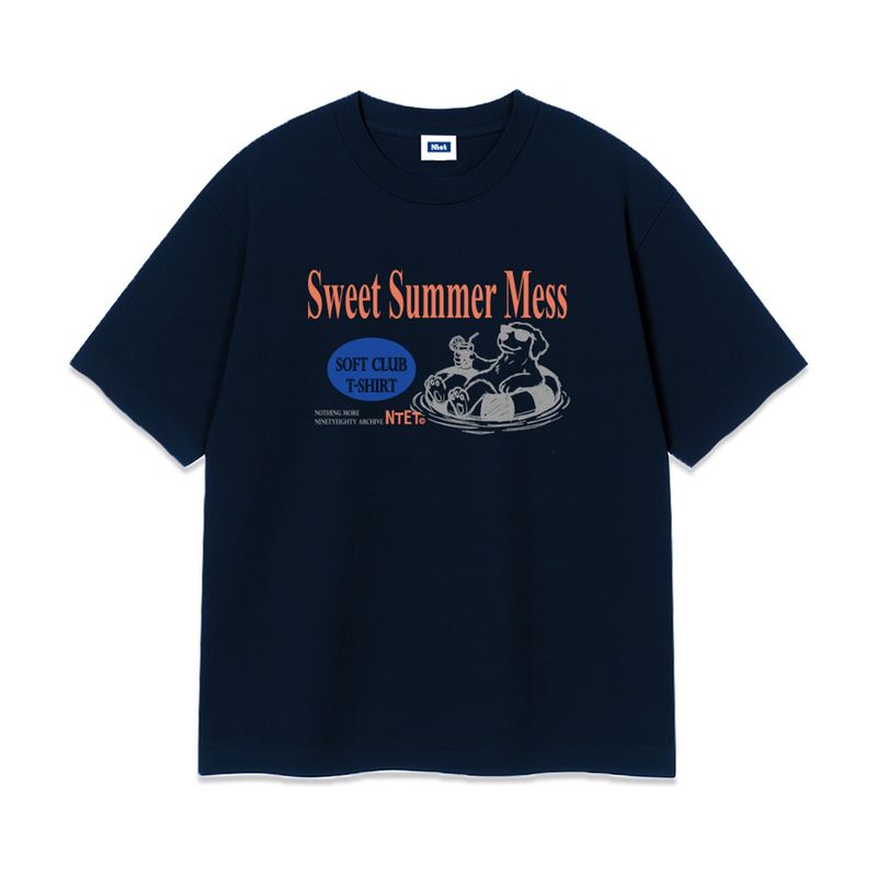 sweet smmer mess over fit t-shirt (3color)