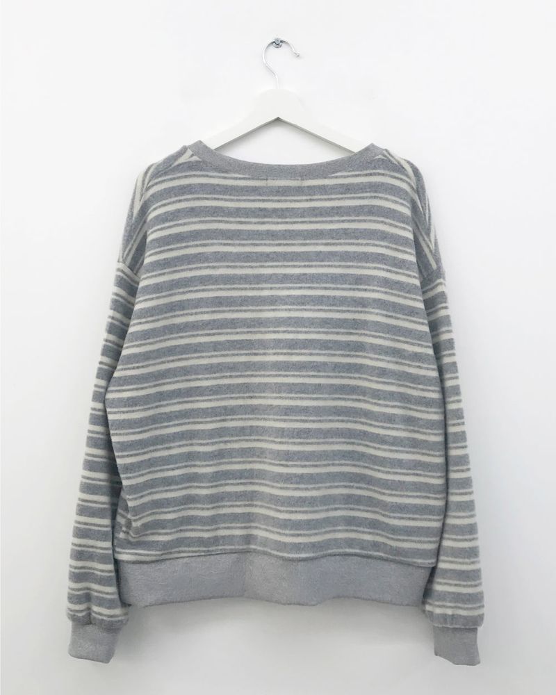 Bach Stripe V Sweatshirt (3color)