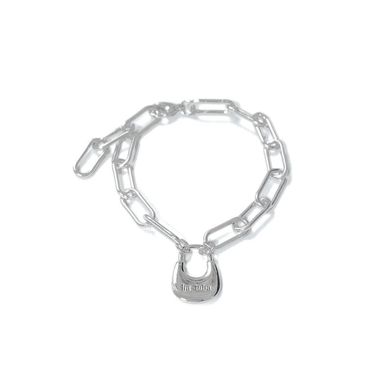 HOBO LOCK CHAIN BRACELET