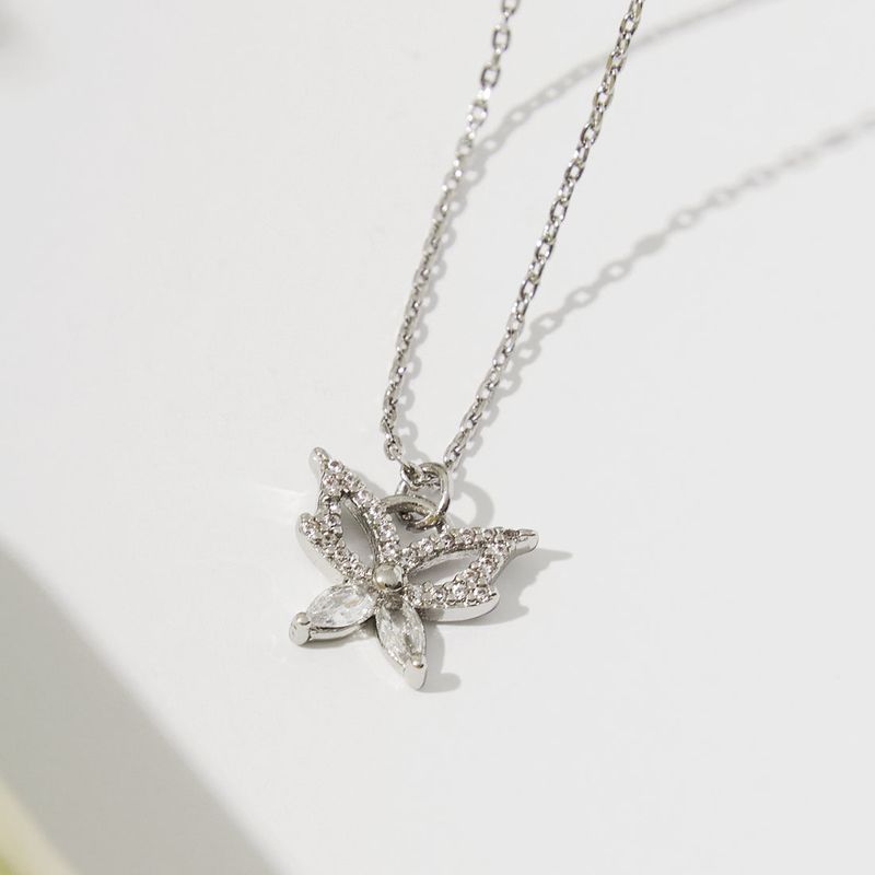 Shinning Butterfly Necklace