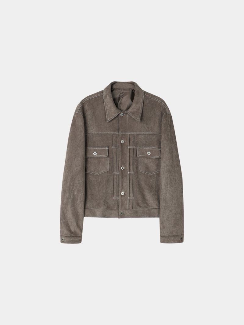 Add suede tracker jacket