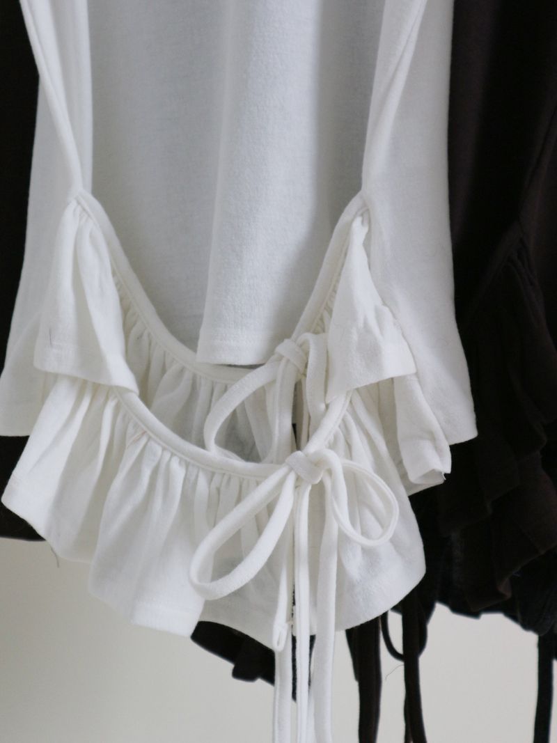 Yves Double Frill Layered Shea Turtleneck (Turtleneck)