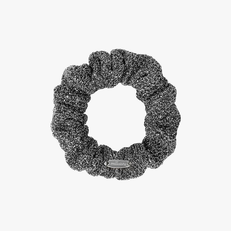 mellotory(メロートリー)の「MINI METAL SCRUNCHIE (SILVER)(Hair Accessories)」