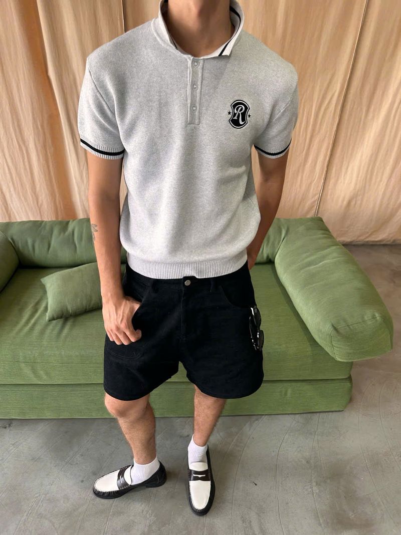 RIPOFFF Classic Knit Polo