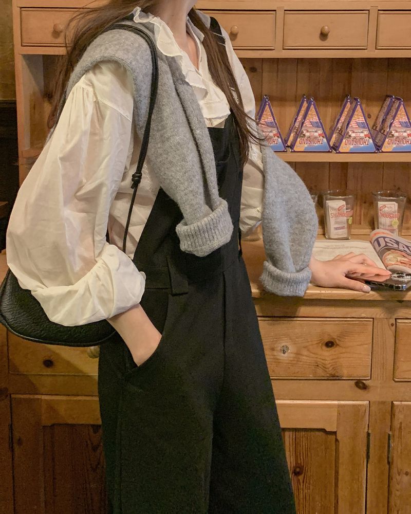 Haro Cotton Suspender Pants