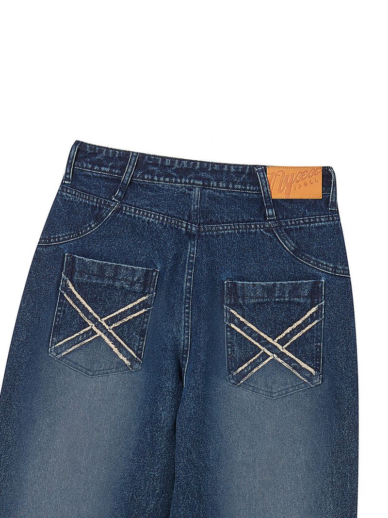 GRAFFITY DENIM PANTS (INDIGO)