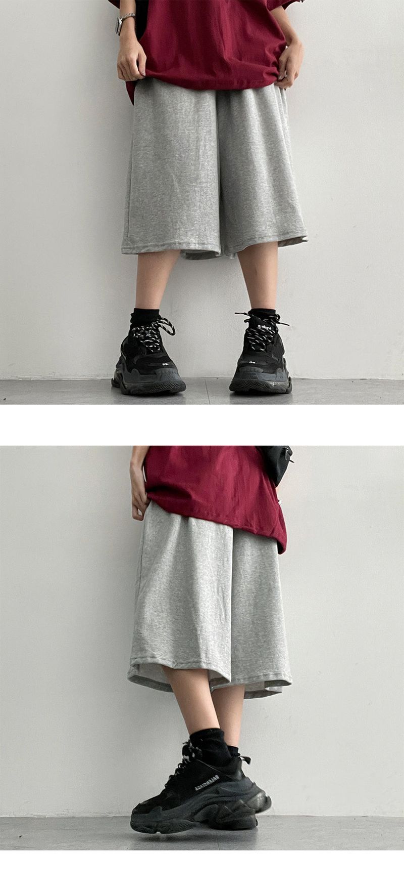 Ben Lin Sweat Capri Shorts