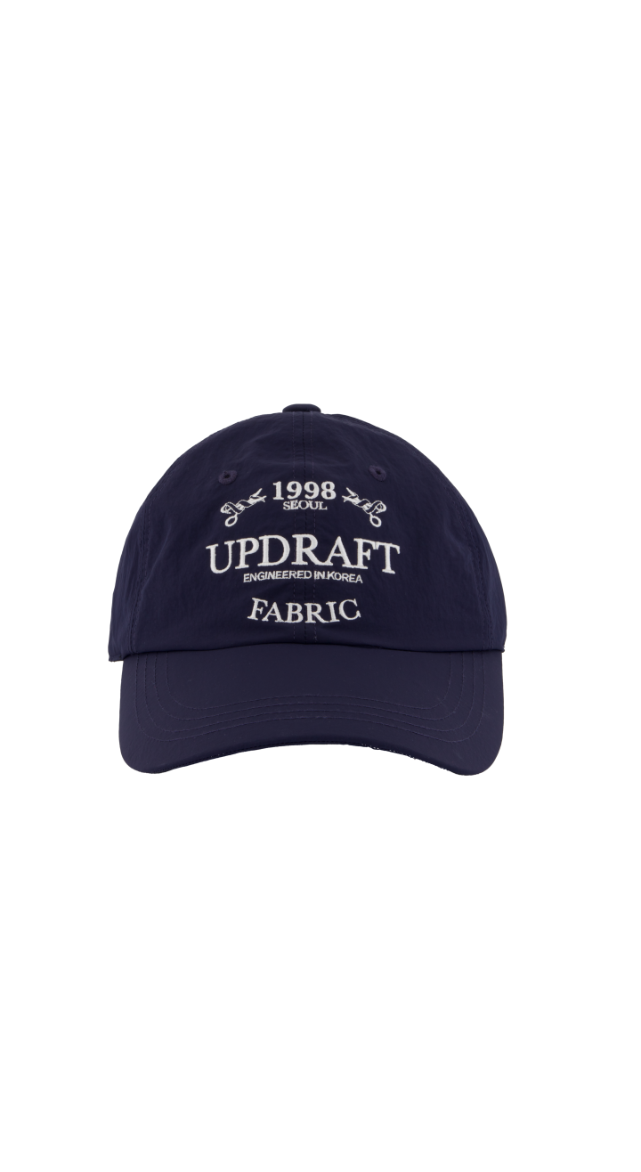 [UPDRAFT] EMBROIDERY NYLON CAP NAVY