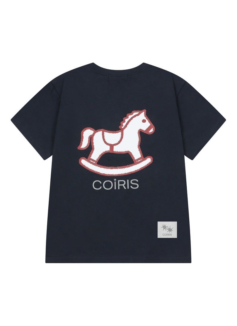 COIRIS（コイリス）の「 COIRIS CRAYON PONY GRAPHIC HALF T (4COLOR)（Tops）」