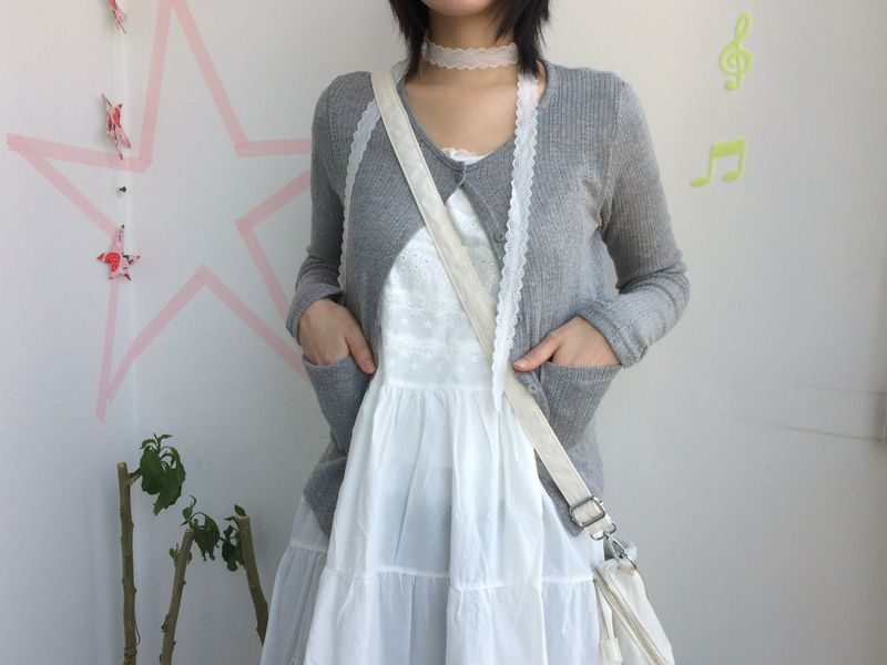punching pocket cardigan