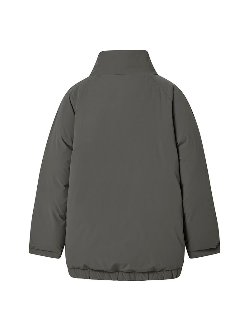 LONG DOWN PUFFER KHAKI BROWN