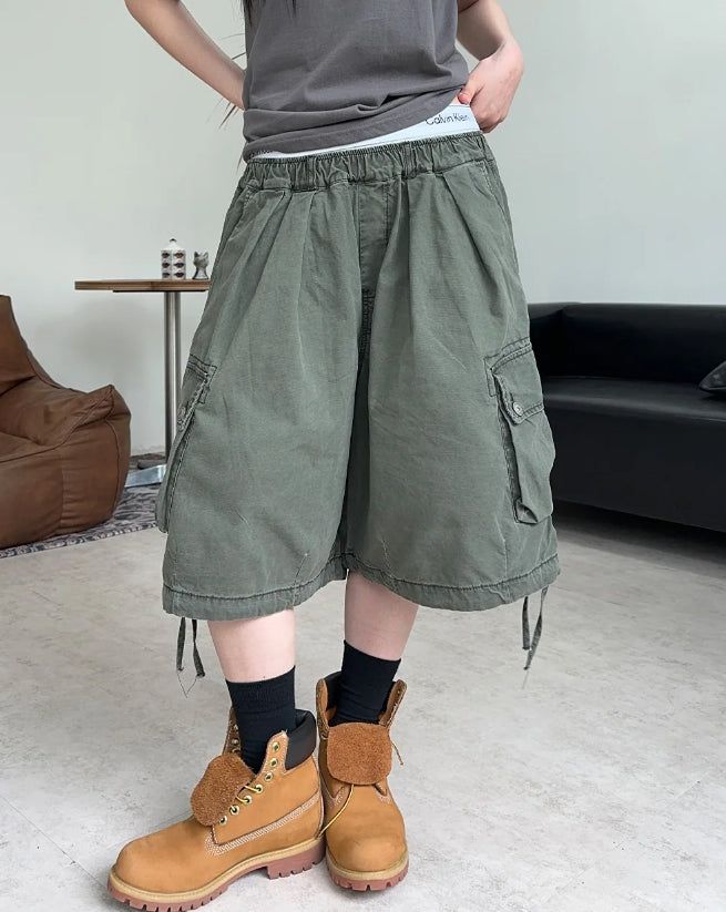 SATIIIZ（サティーズ）の「Carden Vintage Bermuda Cargo Pants（Pants）」