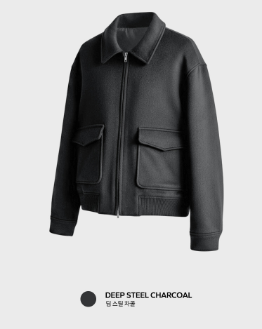 Premium Signature Blended Wool Jacket