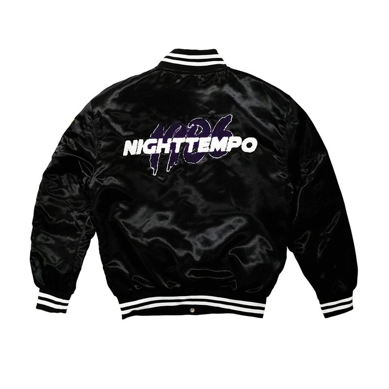 Night Tempo "1986" Varsity Jacket