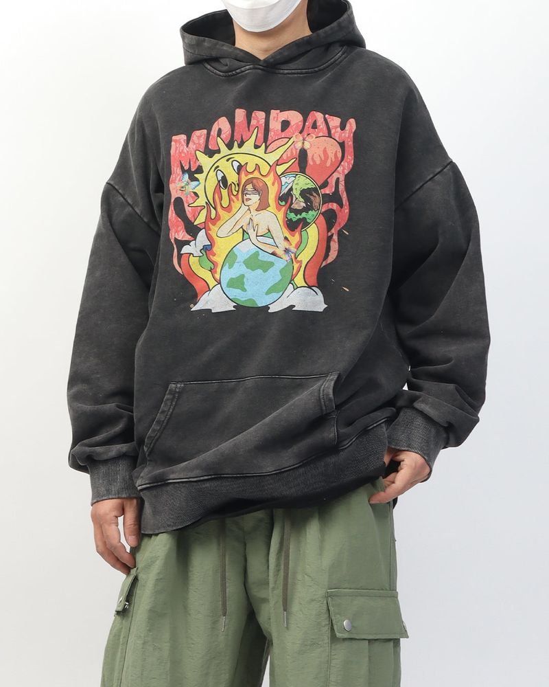 PANATIQUE（パナティーク）の「Chemical Stone Hard Pigment Hoodie（Tops）」