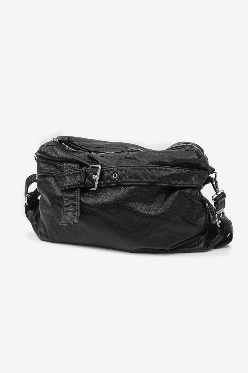 Brim crack leather 2-way bag