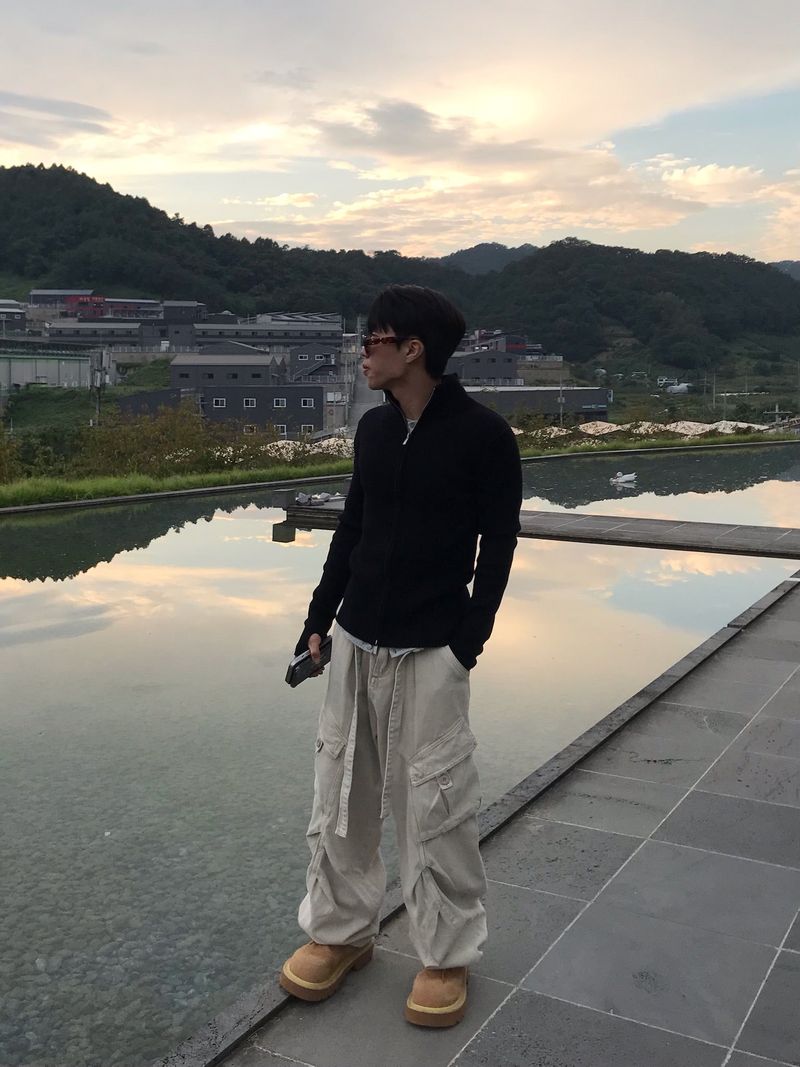 Layer Strap Cargo Pants