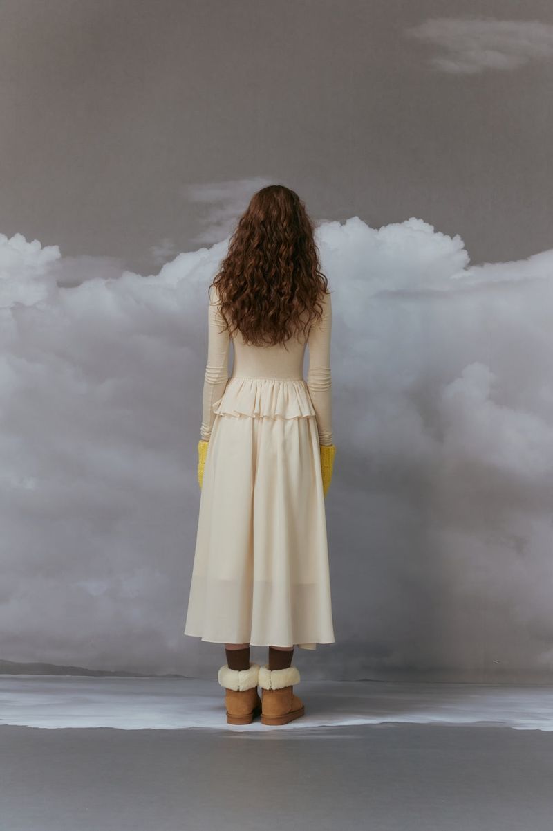 Flared dress