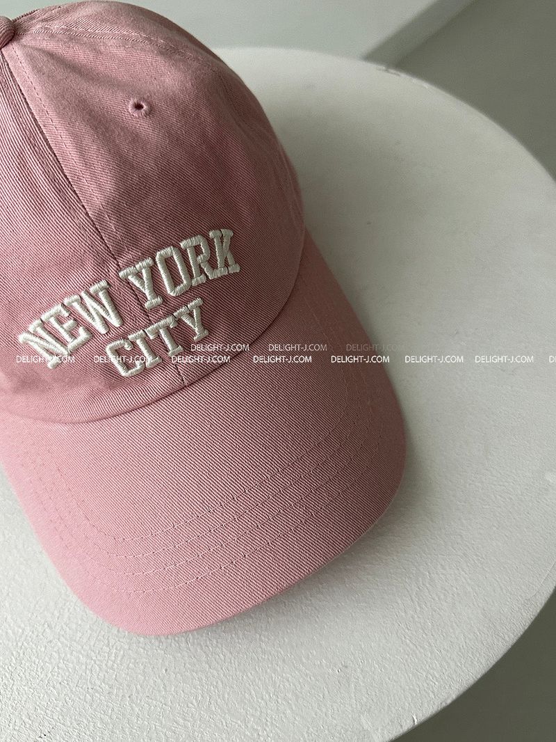 Light pink city ball cap