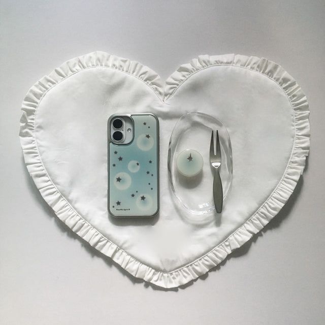 Stylish tomato blue silver epoxy case