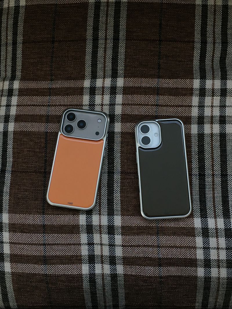 o.color orange case (silver epoxy)