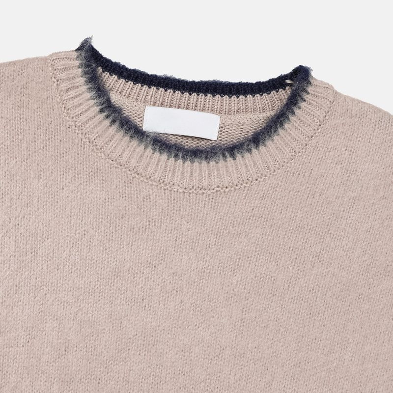 Brush Warmer Round Knit (No.839)