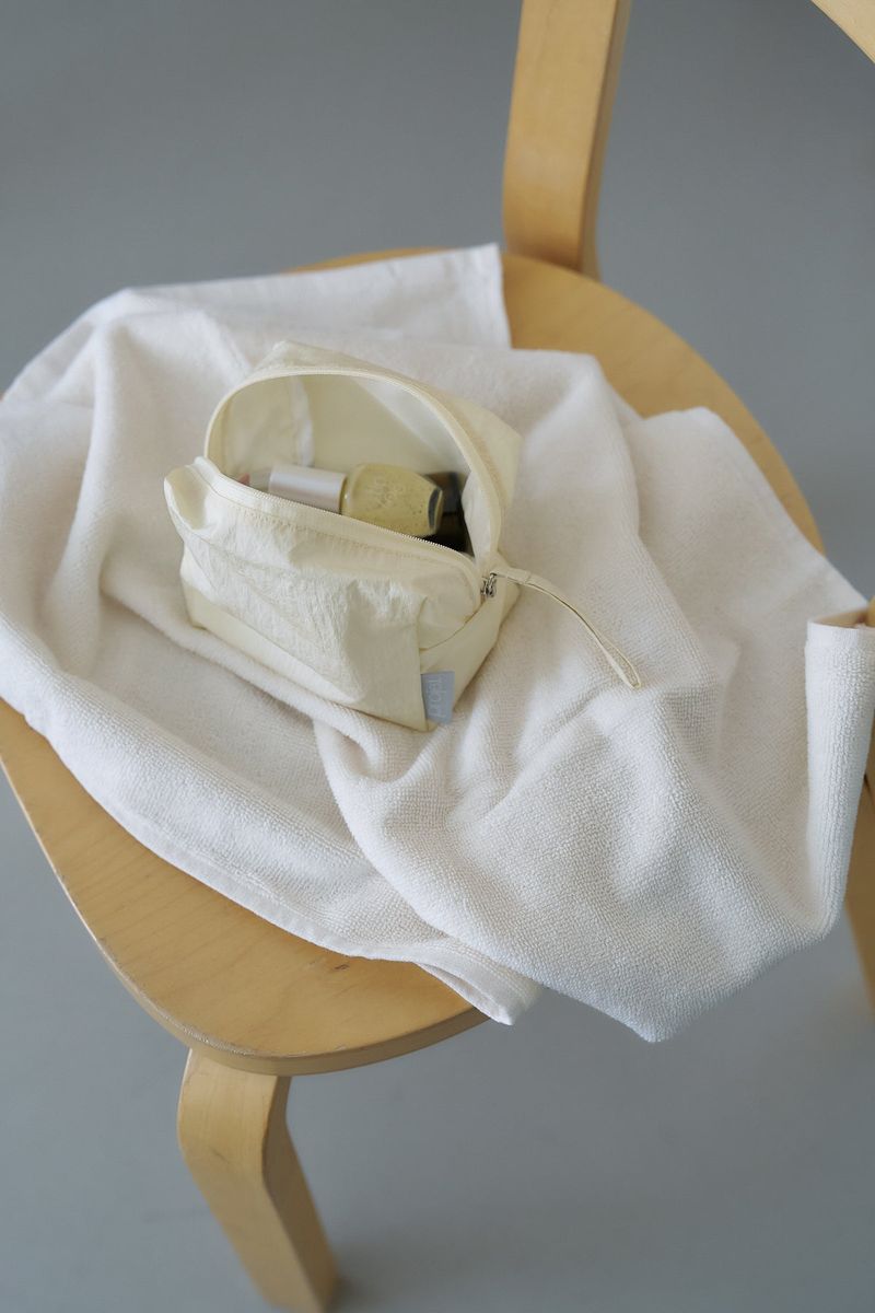 puff pouch (yellow_nylon)