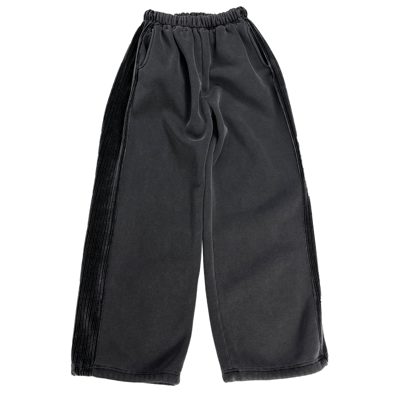 corduroy line fleece sweatpants
