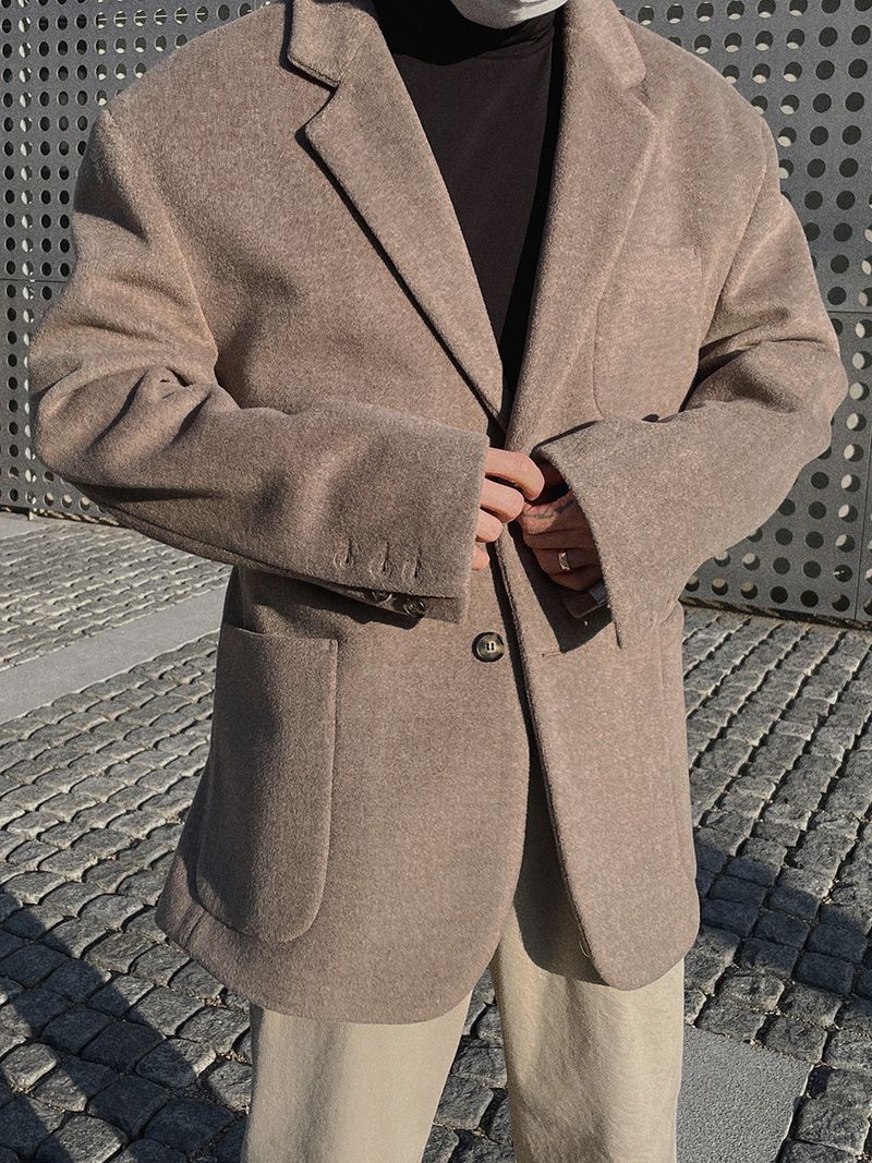 レトロボタンシングルジャケット