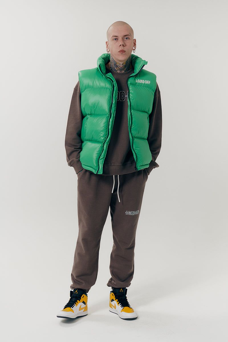 CENT DOWNPACK PADDING VEST(GREEN)