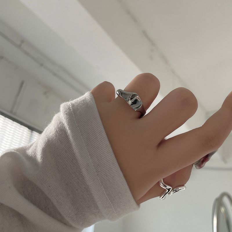 Molten Wave Crest Ring