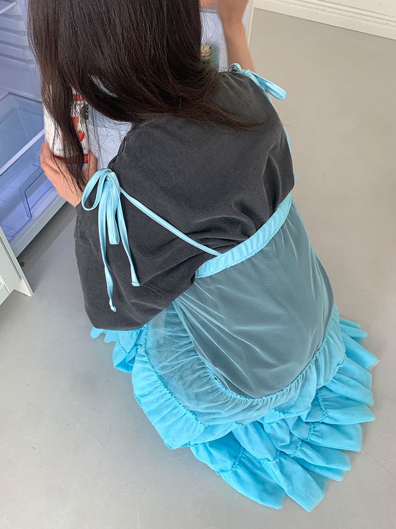 CANCAN LAYERED SKIRT DRESS (3C)