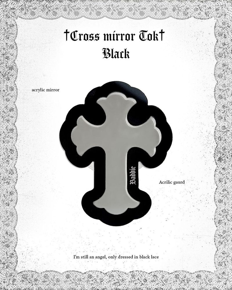 Cross Mirror Tok Black 