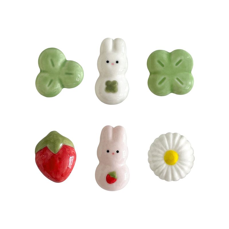 flo.d.studio（フロドットスタジオ）の「[MADE] BUNNY SET BROOCH（アクセサリー）」