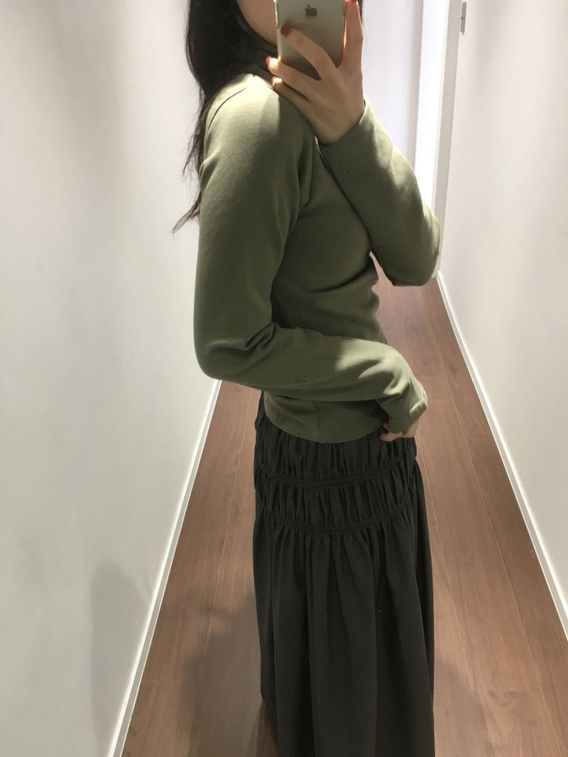 Winter Basic Fleece Turtleneck (7 Colors)