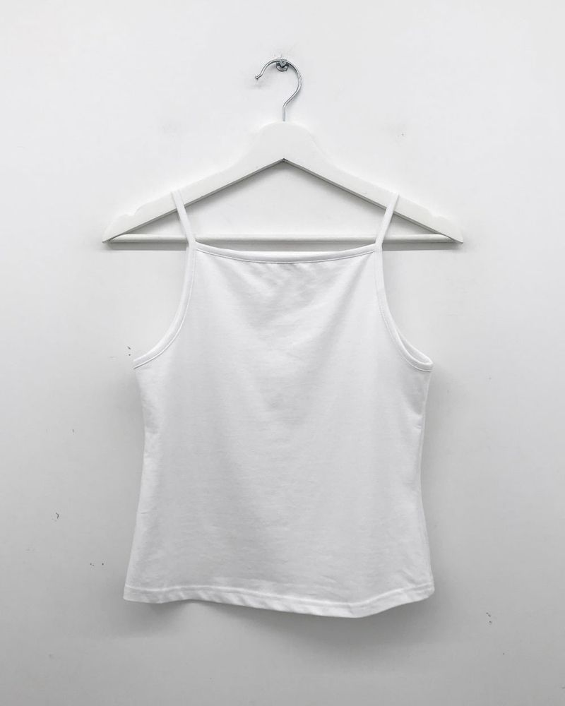 Kua square neck sleeveless top (6color)