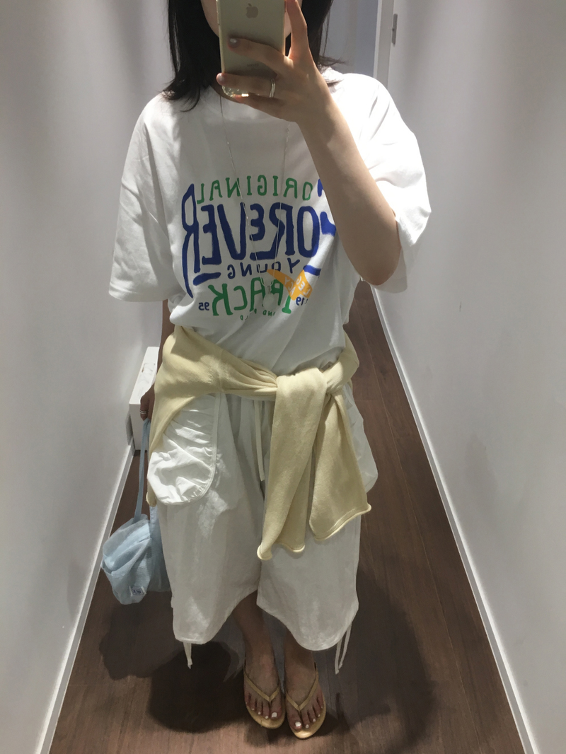 Kine Shirred Bermuda Pants (3color)