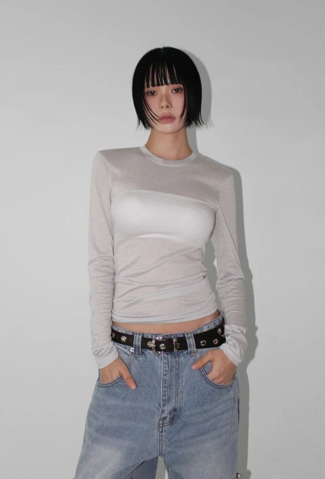 AAKE(アケ)の「MUTED SLIM LONGSLEEVE(Tops)」
