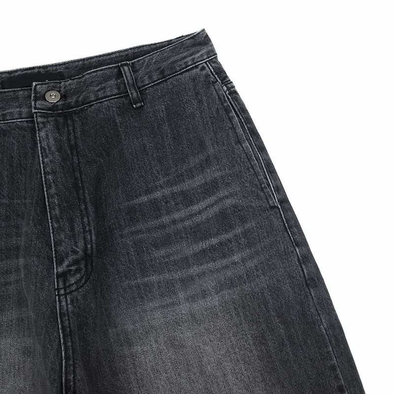No.1100 slap back snap wide denim PT