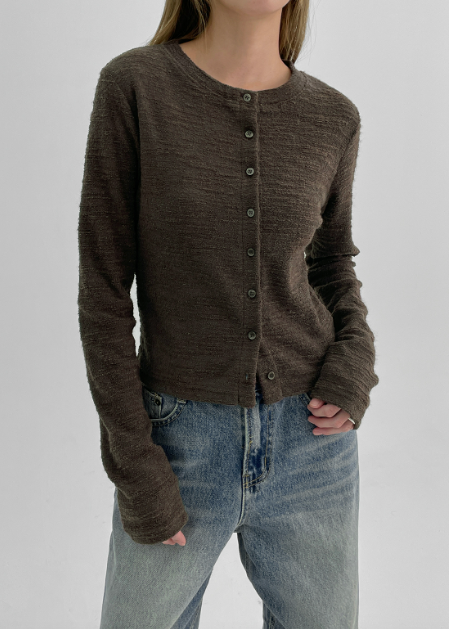 [MADE] OFTE TWEED CARDIGAN