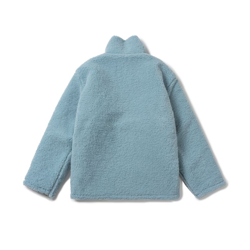 Classic Fleece Zipup Jacket - Emerald