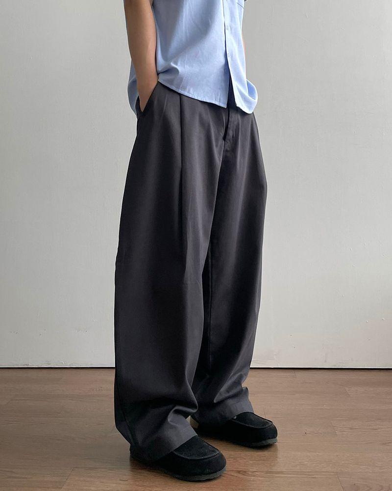 Seville Curved Cotton Pants