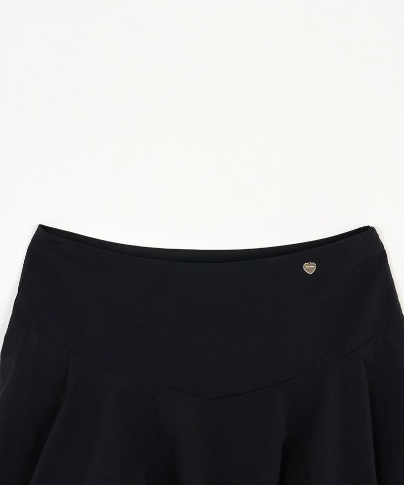 BALLOON MINI SKIRT BLACK