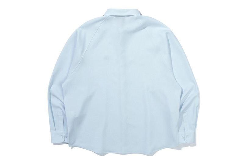 RAGLAN SLIT SHIRT_SKY BLUE