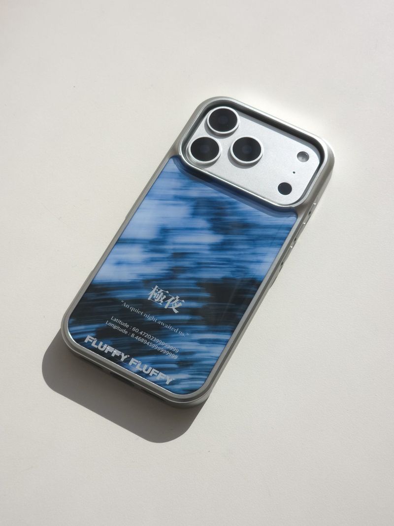 [MADE] エクストリームナイトエポキシシルバーバンバーケース [iPhone/Galaxy]