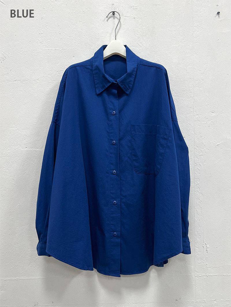 CAMOME BIO LOOSE SHIRT (3C)